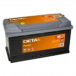 Картинка Автомобильный аккумулятор DETA Power DB950 (95 А·ч)