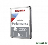 Картинка Жесткий диск TOSHIBA X300 6TB HDWR460UZSVA