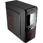 Корпус с блоком питания AeroCool AV3X Advance Devil Red Edition 500W