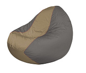 Картинка Бескаркасное кресло Flagman Classic К2.1-197 (темно-бежевый/серый)