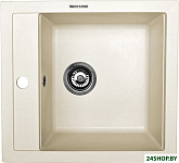 Картинка Кухонная мойка Zigmund and Shtain PLATZ 465 (индийская ваниль)