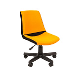 Картинка Кресло детское CHAIRMAN Kids 115 (чёрный/оранжевый)