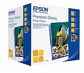 Картинка Фотобумага Epson Premium Glossy Photo Paper 10x15 500 листов (C13S041826)