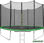 Картинка Батут Happy Jump 10ft PRO (312см) (с сеткой и лестницей)