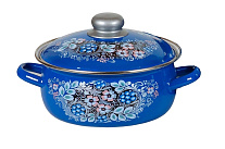 Картинка Кастрюля СтальЭмаль Вологодский сувенир 8RС201М