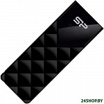 Картинка USB Flash Silicon-Power Blaze B03 64GB (черный)