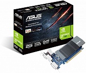 Картинка Видеокарта ASUS GeForce GT 710 2Gb GDDR5 (GT710-SL-2GD5)