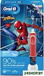 Картинка Электрическая зубная щетка Oral-B Kids Spiderman D100.413.2K