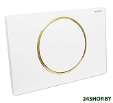 Картинка Панель смыва Geberit Sigma 10 115.758.KK.5 (белый/золотистый
