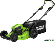 Картинка Колёсная газонокосилка Greenworks GD60LM46SP (2502907)