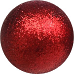 Картинка Шар елочный Greenterra парч. 80 мм (уп.5шт) (красный)