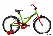 Картинка Детский велосипед Novatrack Strike 20 2022 203STRIKE.GN22 (зеленый)