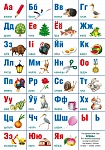 Алфавит белорусский. Учебно- наглядное пособие (настенный плакат)