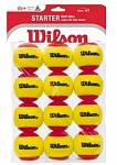 Картинка Мячи теннисные Wilson Starter Red TBall WRT137100 (12 шт. в упак.)