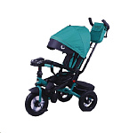 Картинка Детский трехколесный велосипед Bubago Triton (bluetooth, бирюзовый)