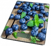 Картинка Весы кухонные LUMME LU-1340 (черничная россыпь)