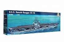 Картинка Сборная модель Italeri Американский авианосец U.S.S. Ronald Reagan CVN-76 (5533)