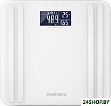 Картинка Весы напольные электронные MEDISANA BS 465 (белый)
