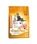 Картинка Сухой корм для кошек Fokker Plus Fresh Meat (2,5 кг)