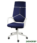 Картинка Кресло Norden IQ CX0898H-0-223 (белый/темно-синий)