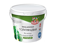 Картинка Эмаль Olecolor Полуглянцевая 800 г (красный)