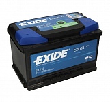 Картинка Автомобильный аккумулятор Exide Excell EB712 (71 А/ч)