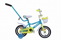 Картинка Детский велосипед Aist Wiki 12 (бирюзовый/салатовый, 2019)