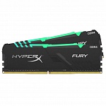 Картинка Оперативная память HyperX Fury RGB 2x16Gb KIT DDR4 DIMM HX437C19FB3AK2/32