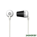 Картинка Наушники KOSS The Plug White (шнур 1.2м)