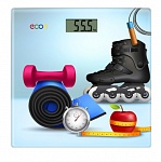 Картинка Напольные весы ECON ECO-BS012