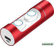 Картинка Наушники Jet.A WBS-60 (белый/красный)