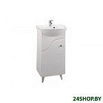 Картинка Акватон Колибри 45 Тумба под умывальник белая [1.A065.2.01K.O01.L]