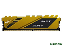 Картинка Оперативная память Netac Shadow 16ГБ DDR4 3200 МГц NTSDD4P32SP-16Y