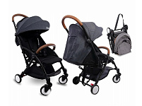 Картинка Детская прогулочная коляска Lionelo Julie (черный)