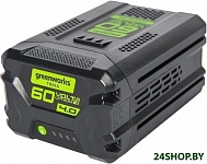 Картинка Батарея аккумуляторная Greenworks G60B4 60В 4Ач (2918407)