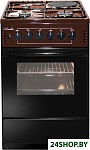 Картинка Кухонная плита Лысьва ЭГ 1/3г01-2 (коричневый)