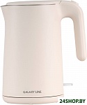 Картинка Электрический чайник Galaxy Line GL0327 (пудровый)