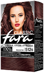 FARA Classic Стойкая крем-краска для волос, тон 512б Махагон