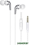 Картинка Наушники Hoco M71 (серебристый/белый)