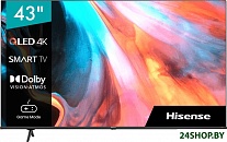 Картинка Телевизор Hisense 43E7HQ (черный)