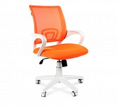 Картинка Офисное кресло CHAIRMAN 696 TW-16/TW-66 (белое/оранжевое)