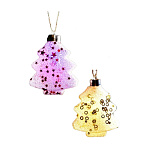 Картинка Набор елочных шаров LuazON Елочки снежные 5864400