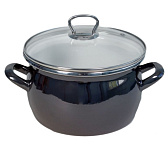 Картинка Кастрюля Omelia 1-2430111 (темно-серый хром)