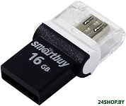 Картинка Флеш-память SmartBuy 16Gb SB16GBPO-K