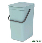 Картинка Мусорное ведро Brabantia Sort and Go 12 л (мятный) (109744)