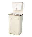 Картинка Умывальник Петромаш Дачный с бачком УМ-10 (бежевый, мойка нержавейка)