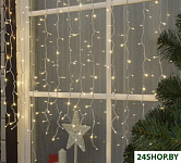 Картинка Световой занавес Luazon Занавес 3584250 (теплый белый)