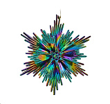 Картинка Игрушка Erich Krause Decor Снежинка северное сияние (50703)