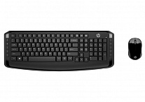 Картинка Клавиатура + мышь HP Wireless 300 USB Black (3ML04AA)