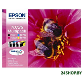 Картинка Комплект картриджей EPSON C13T07354A10 (C13T10554A10)